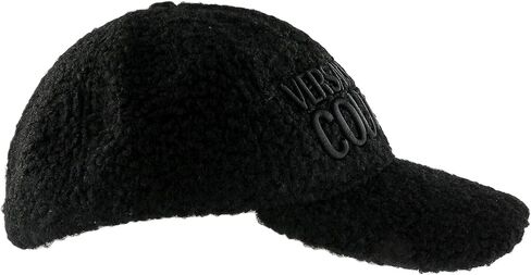 Versace Jeans Couture Black Signature Baseball Cap for Mens in Saudi Arabia