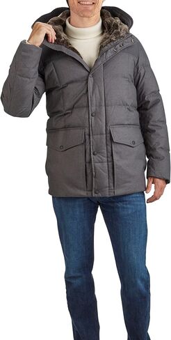Cole Haan Men's Quilted Flannel Packable Down Parka in Saudi Arabia