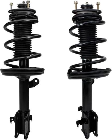 Detroit Axle - مجموعة التعليق الواجهة الأمامية لـ 06-14 Honda Ridgeline ، قضبان ربط الأسلحة السفلية تحكم Still Sway Struts & Coil Spring 2006 2007 2008 2008 2010 2011 2013 2013 2014 STRUTS STRUTS in Saudi Arabia