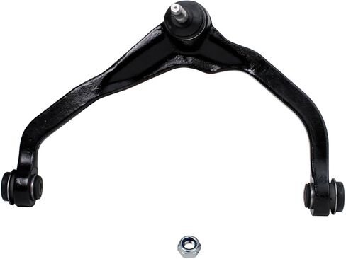 Detroit Axle - Front Right Upper Control Arm for Jeep 2008-2012 Liberty 2007-2011 Dodge Nitro Passenger Side Upper Control Arm & Ball Joint Assembly 2009 2010 Replacement in Saudi Arabia