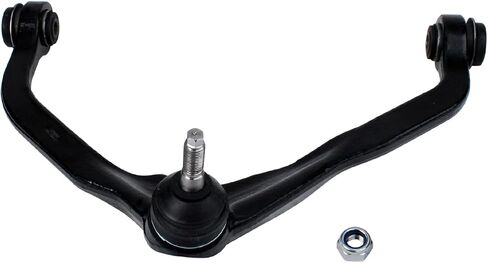 Detroit Axle - Front Right Upper Control Arm for Jeep 2008-2012 Liberty 2007-2011 Dodge Nitro Passenger Side Upper Control Arm & Ball Joint Assembly 2009 2010 Replacement in Saudi Arabia