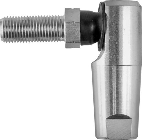Caltric Front Right Tie Rod End 1/2" Compatible With John Deere 335 345 355D 425 445 455 AM133072 in Saudi Arabia