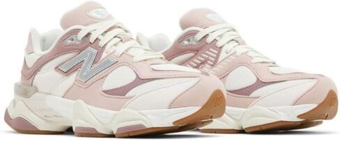 New Balance 9060 'Rose Pink' (BSGVJ2918 ، نظام حجم الأحذية الأمريكي ، طفل كبير ، نساء ، رقمي ، واسع ، 6)) in Saudi Arabia