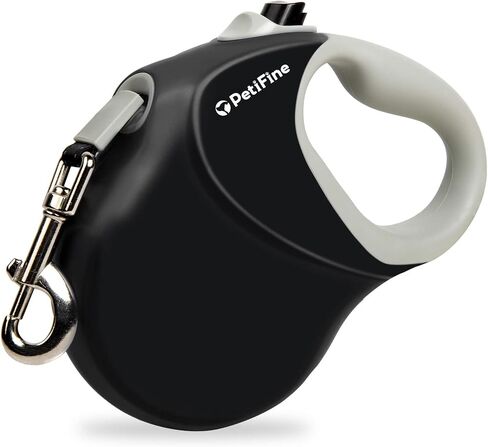 PetiFine Retractable Dog Leash,30 FT Heavy Duty Dog Walking Leash for Medium Large Dogs up to 110 lbs, Upgraded No Tangle Long Retractable Dog Leash in Saudi Arabia