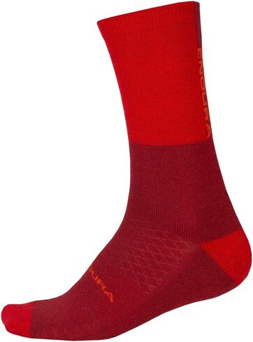 Endura BaaBaa Merino Cycling Sock Winter - Bottle Green, Small/Medium in Kuwait