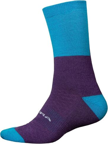 Endura BaaBaa Merino Cycling Sock Winter - Bottle Green, Small/Medium in Kuwait