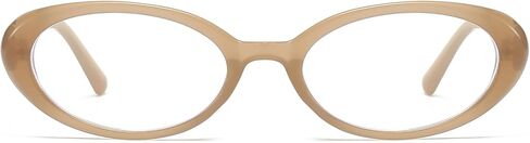 LJCZKA Oval Blue Light Blocking Glasses for Women Men Retro Small Oval Frame Glasses Fashion Computer Gaming Eyeglasses in Kuwait