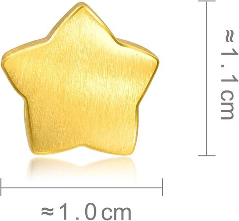 Sang Sang Sang 999 24K Solid Gold Gold Star Mini Charm Bracelet for Women 92305C in Saudi Arabia