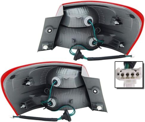 ل Nissan Rogue الخلفي Light Light 2008-2013 جانب الركاب NI2801183 | 26550-JM00A in Saudi Arabia