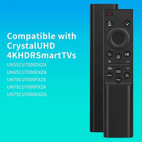for Samsung Frame TV Remote Replacement,BN59-01391A Solar Rechargeable Voice Remote Control Compatible with Samsung 2021-2023 Smart TVs Ultra HD 4K 8K Neo QLED Crystal UHD,4 Shortcut Buttons, White in Saudi Arabia