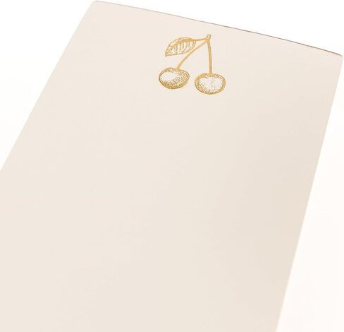Sun Designer List Pad by Graphique Luxe Collection, Gold Foil Embossed To-Do Notepad, Writing Pad with150 Pages, 4" x 9.75" in Saudi Arabia