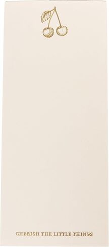 Sun Designer List Pad by Graphique Luxe Collection, Gold Foil Embossed To-Do Notepad, Writing Pad with150 Pages, 4" x 9.75" in Saudi Arabia