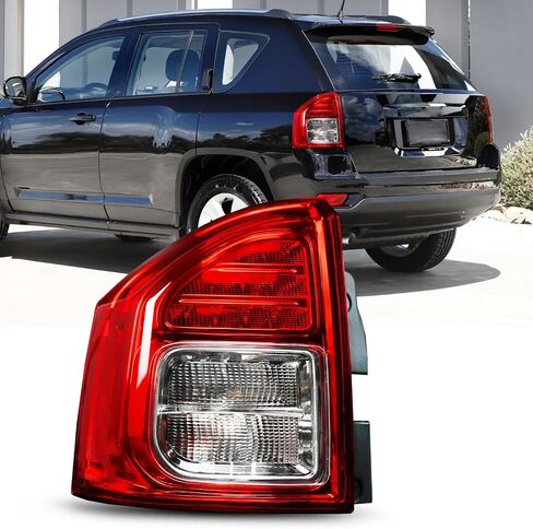 AUTOONE - For 2011 2012 2013 2014 Jeep Compass Tail Light Assembly Factory Taillights with Bulbs, Passenger Side(RH) in Saudi Arabia