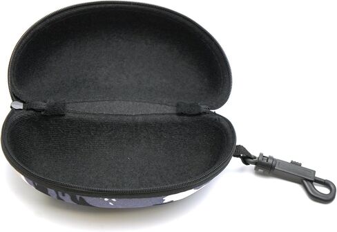 Sports Protective Hard or semi hard Shell Case for Eyeglasses and Sunglasses w/Cleaning Cloth in Kuwait