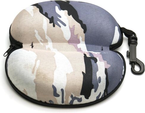 Sports Protective Hard or semi hard Shell Case for Eyeglasses and Sunglasses w/Cleaning Cloth in Kuwait