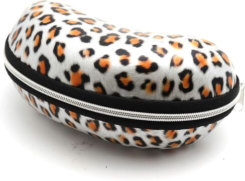 Sports Protective Hard or semi hard Shell Case for Eyeglasses and Sunglasses w/Cleaning Cloth in Kuwait