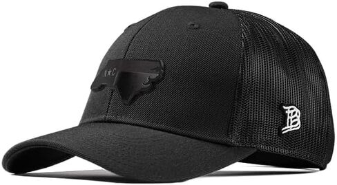 Branded Bills North Carolina 12 Midnight Curved Trucker, Lightweight, Comfortable Baseball Cap in Saudi Arabia