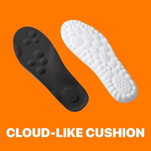 4D Cloud Asels for Men - Memory Foam Steppers Soques Soeds Soips - Trim - in Kuwait