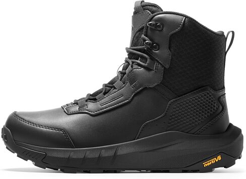 Nortiv 8 Men's Tactical Work Boots Boots Cushion Sole Lightweight Leather Combat Boots with Arch Support Non Slip Mitulecycle Boots Hydrorange in Saudi Arabia