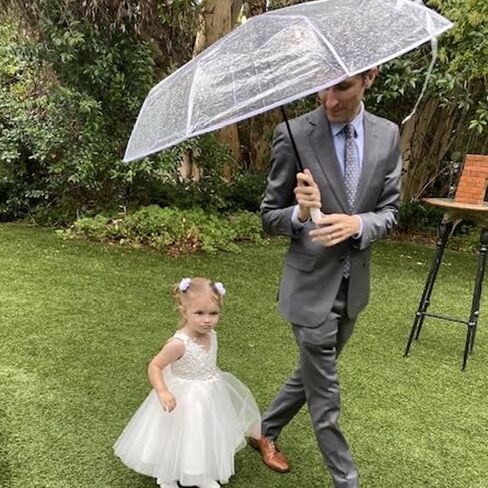 Full Automatic Folding Transparent Umbrella,Lightweight Clear Canopy,Waterproof,Strong Compact Windproof Umbrella for Golf,Backpack and Travel, Weddding in Saudi Arabia