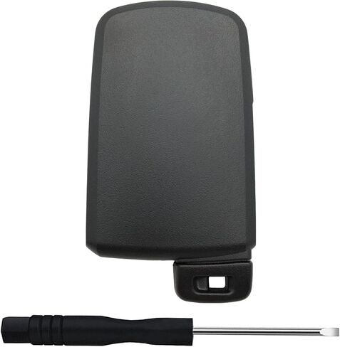 Replacement Keyless Entry Remote Key Fob Shell Cover for Toyota Land Cruiser RAV4 4Runner Prius C V Sequoia Tacoma Tundra Corolla Car Key Fob Csae Black (3 Button) in Kuwait