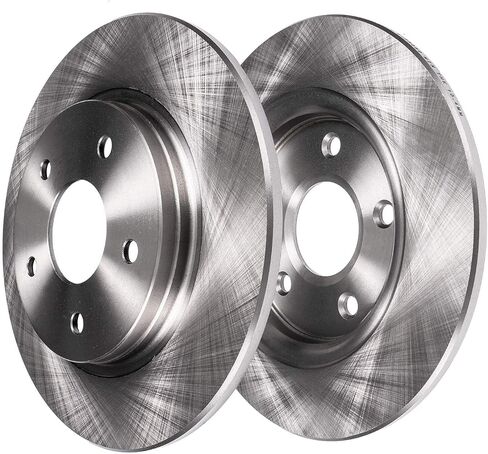 Detroit Axle-10pc Brake Kit for Hyundai 2017-2018 Santa Fe ، 2017-2019 Santa Fe XL ، Disc-Brake Rotors Brakes Brake Palcs مع استبدال الأجهزة: 12.60 "أمامية أمامية 11.89 بوصة. in Kuwait