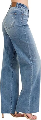 Judy Blue V-Front Baggy Jean, Inseam 33" in Saudi Arabia