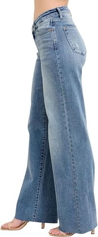 Judy Blue V-Front Baggy Jean, Inseam 33" in Saudi Arabia