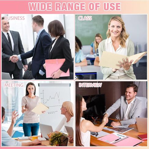 مجلد Eersida 2 PCS Padfolio Portfolio 3 Ring Binder Business Portfolio Padfolio الجلود مع مقابلة مقابلة/مؤتمر مقابلة مؤتمر للنساء/الرجال (Black ، Brown) in Kuwait