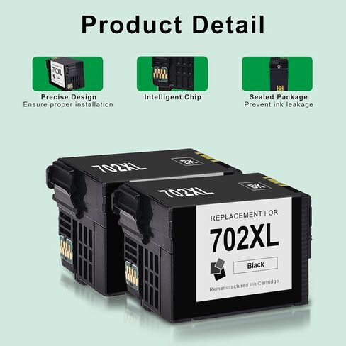 SAILNER 812XL 812 Ink Cartridges Replacement for Epson 812XL Ink Cartridges Combo Pack for Epson 812XL Work with Workforce Pro WF-7840 WF-7820 WF-7310 EC-C7000 Printer (5 Pack) 812XL in Saudi Arabia