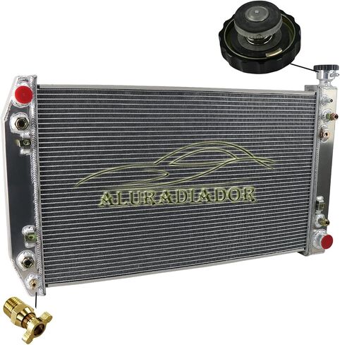 Aluminum Radiator for 1988-1999 Chevy GMC C/K/V/R 1500 2500 3500 Suburban Blazer 5.0L 5.7L V8 4.3L V6 3 Row Core Crossflow Radiators Silverado Cheyenne Sierra WT in Saudi Arabia