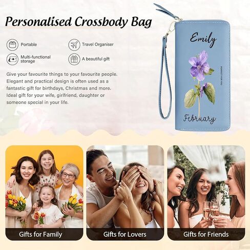 حامل بطاقة الائتمان من Badiya Womens محفظة RFLD يمنع جلود جلدية حول محافظ المعصم السعة الكبيرة in Kuwait