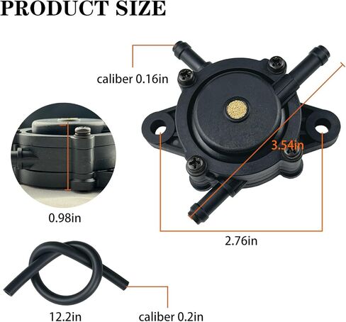 127-9206 139-0684 ملاءمة مضخة الوقود لـ Toro Exmark Timecutter SW 4200 5000 SS 4250 MX 4250 SW 5425 SWX 4250 MOWER MOWER 136-7813 in Kuwait
