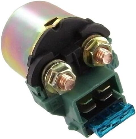 New 12 Volt Starter Solenoid Relay Compatible with/Compatible with Honda Motorcycle GL1500 Gold Wing 1988-2000 31800-01D00, 35850-MK3-671 6 Terminals, Intermittent, Copper, 20A Fuse in Saudi Arabia