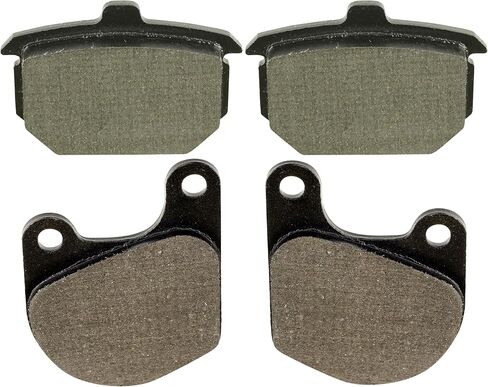 Caltric Front Rear Brake Pads Compatible with Harley Davidson Fxrs 1340 Fxrs-1340 Low Glide 1982 1983 1984 Front Rear Pads in Saudi Arabia