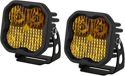 Diode Dynamics SS3 SAE Yellow Pro LED Pod (pair), Combo with Amber Backlight in Saudi Arabia