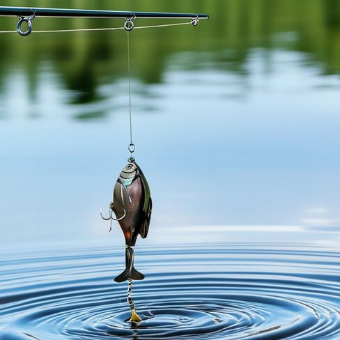 5PCS Topwater Fishing Lures for Bass Fishing with Storage Box, Whopper Popper Fishing Lure for Bass Catfish Pike Perch, Floating Pencil Bass Bait with Rotating Tail Freshwater in Saudi Arabia