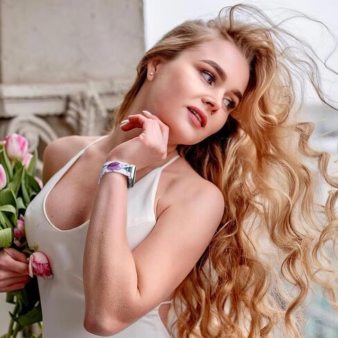 Smooth Stretchy Band Compatible with Apple Watch Series 10 9 8 7 6 5 4 3 SE Bands Women Men, Stylish Gradient Color Elastic Band for iWatch Apple Watch 38 40 41 42 44 45 46 49 mm Accessories in Kuwait