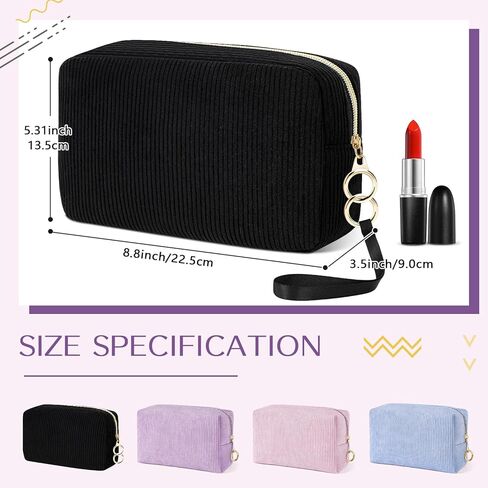 Tampon Holder for Purse, Corduroy Period Bag Sanitary Napkin Storage Bag for Girls Womens, Portable Feminine Emergency Pad Period Pouch(Pink) in Kuwait