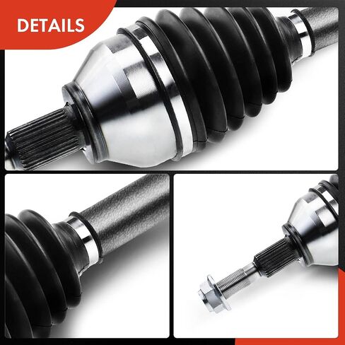 A-Premium CV Axle Assembly Compatible with Ford & Lincoln Models - Edge 2015-2018 V6 3.5L, MKX 2016-2018 V6 3.7L, AWD Only - Front Right Passenger Side in Saudi Arabia
