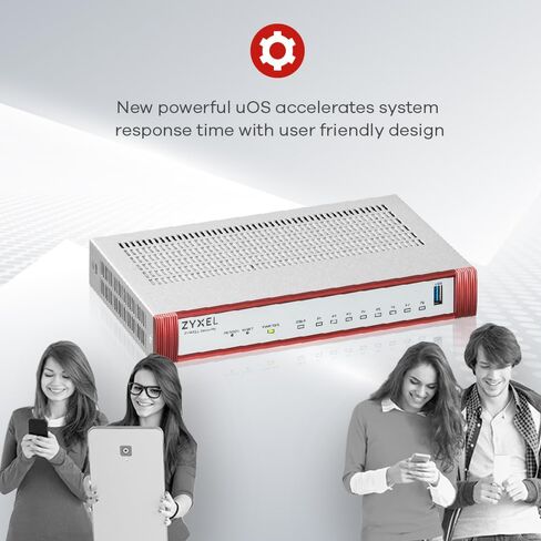 Zyxel Zywall Firewall USG Flex 50H Bundle | بو+ | عالي السرعة جدار الحماية الأمن السيبراني مقابل البرامج الضارة | VPN | 1 سنة UTM Gold Security Pack | سحابة السديم [USGFlex50HP] in Kuwait