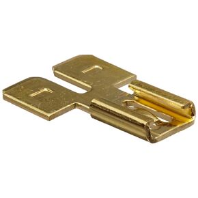 10712 Double Male Tab Single Female Slip On, .25 NEMA Tab (Pack of 100)