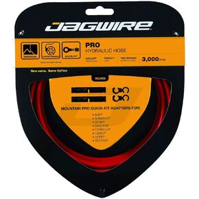 Jagwire Mountain Pro Hydraulic Hose Kit (Hyflow), Red
