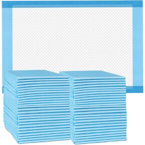 Disposable Bed Pads 23 x 36 in (150 Count) Super Absorbent Underpads for Adults Incontinence, Hospital Postpartum Chux Pads, Baby Changing Pee Pad