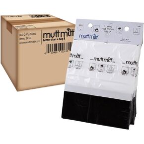 Mutt Mitt 2-ply Dog Waste/Poop Pick Up Bag on hanger cards, 800-count in Kuwait
