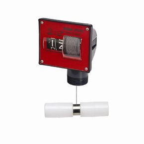 BJE 007665 Red Fox 99" Liquid Level Gauge with Horizontal Float and 2" NPTF Tank Fitting, Made in USA