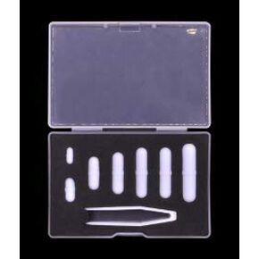 7pcs/Pack Mixed Size PTFE Magnetic Stirrer Mixer Stir Bars Type-C