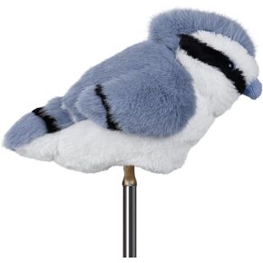 mytag Funny Putter Cover, Blue Jay Golf Blade Putter Head Covers Mid Mallet Putter Cover, Animals Plush Golf Putter Headcover