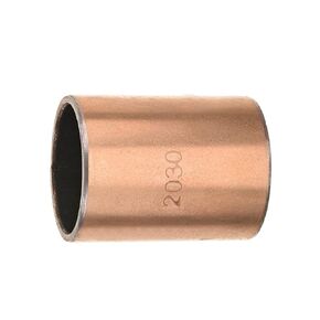 Oilless Bushings 10mm Bore x 10mm OD x 12mm Length Plain Bearings Wrapped Carbon Steel Base 1020 Sleeve Bearing 3pcs