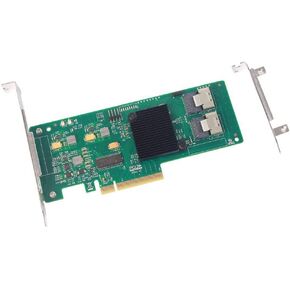 ipolex External PCI Express SAS/SATA HBA, SAS2008 Chip, 8-Port 6Gb/s, Same as 9200-8E